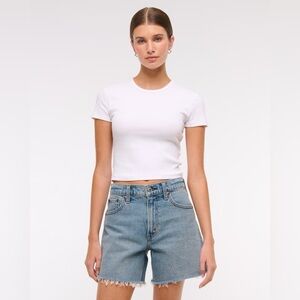 Abercrombie High Rise Dad Short